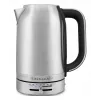 KitchenAid 5KEK1701ESX chaleira 1,7 l 2400 W preto, aço inoxidável