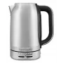 KitchenAid 5KEK1701ESX chaleira 1,7 l 2400 W preto, aço inoxidável