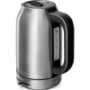 KitchenAid 5KEK1701ESX chaleira 1,7 l 2400 W preto, aço inoxidável