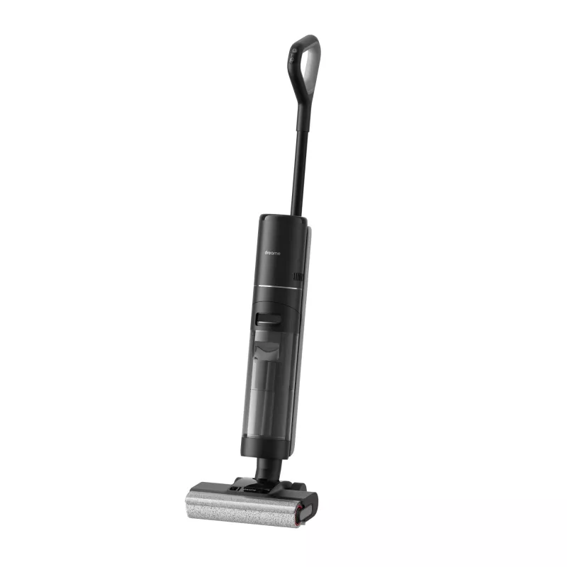 Aspirador a seco e húmido Dreame H12 Pro, aspirador vertical 2 em 1, sem saco, preto, 0,9 L, 0,7 L, retangular