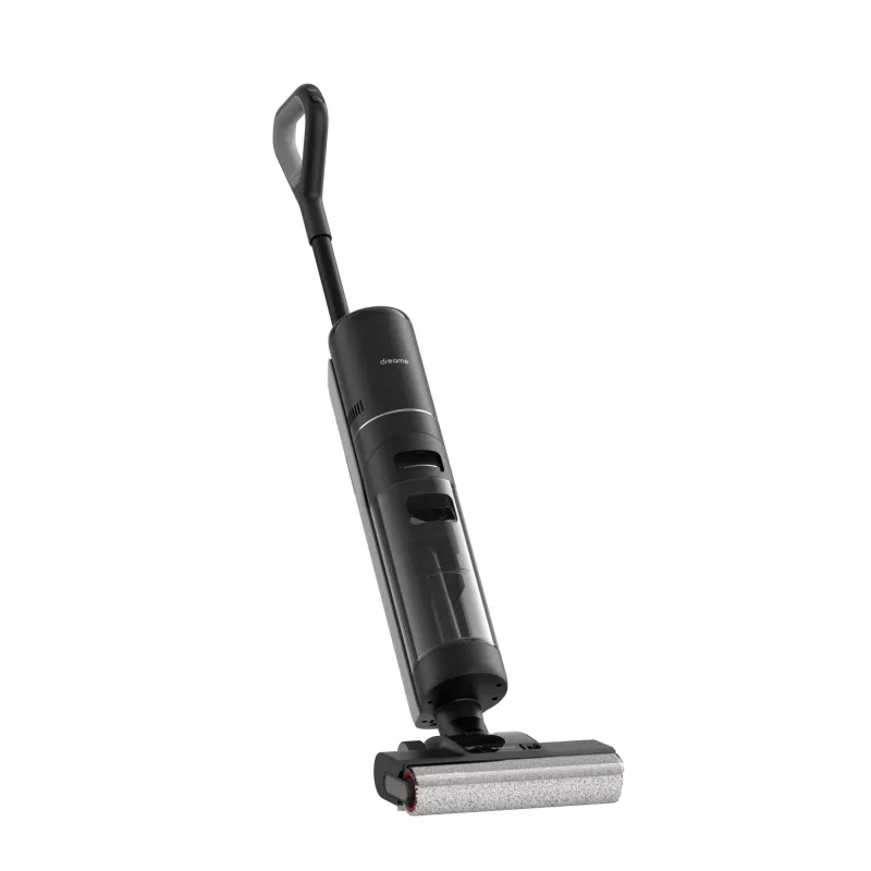 Aspirador a seco e húmido Dreame H12 Pro, aspirador vertical 2 em 1, sem saco, preto, 0,9 L, 0,7 L, retangular