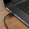 Cabo USB Hama Fabric USB 2.0 1,5 m USB C preto