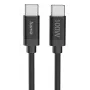 Cabo USB Hama Fabric USB 2.0 3 m USB C preto