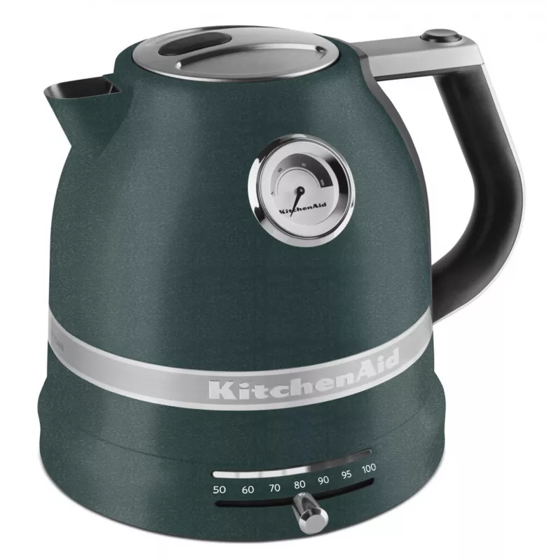 KitchenAid Artisan 5KEK1522EPP chaleira elétrica, 1,5 L, 2400 W, Pebbled Palm (Petrol)