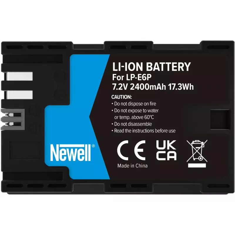 Bateria Newell LP-E6P para Canon, 7,2V 2000mAh, bateria de câmara recarregável