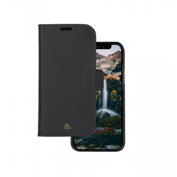 Capa tipo carteira dbramante1928 New York para iPhone 11/XR – Night preto, 15,5 cm (6,1