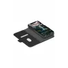 Capa tipo carteira dbramante1928 New York para iPhone 11/XR – Night preto, 15,5 cm (6,1