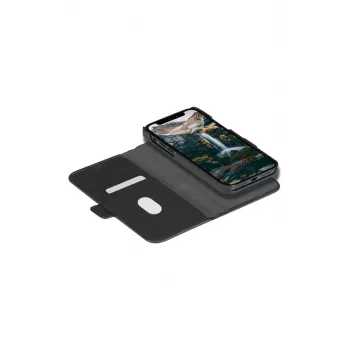 Capa tipo carteira dbramante1928 New York para iPhone 11/XR – Night preto, 15,5 cm (6,1