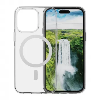 Capa dbramante1928 Iceland Ultra D3O MagSafe iPhone 15 ProM transparente