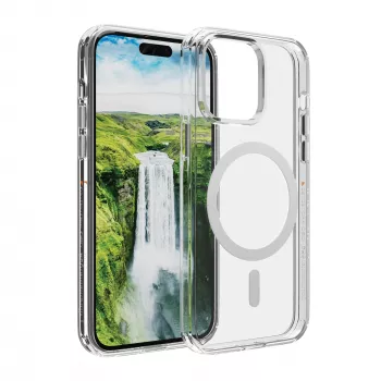 Capa dbramante1928 Iceland Ultra D3O MagSafe iPhone 15 ProM transparente