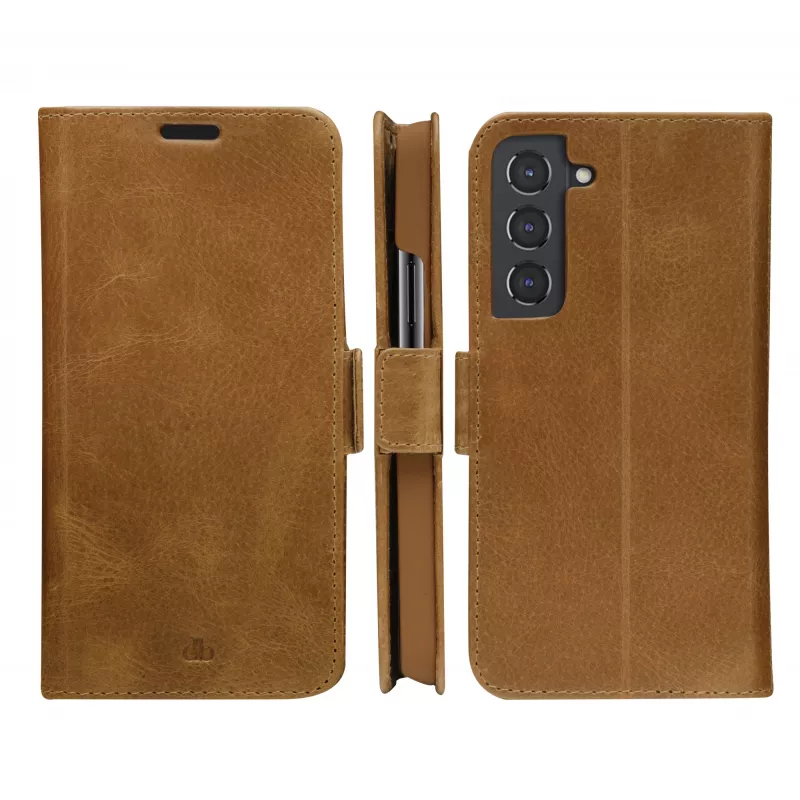 Capa tipo carteira dbramante1928 Copenhagen fina para Samsung Galaxy S22, ecrã 6,1