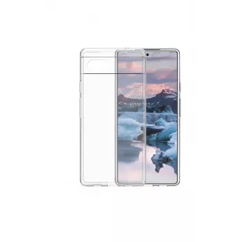 Capa dbramante1928 Greenland para Google Pixel 6a, plástico reciclado, transparente, para ecrãs 15,5 cm (6,1