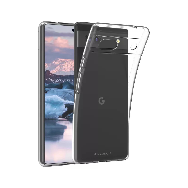 Capa dbramante1928 Greenland para Google Pixel 6a, plástico reciclado, transparente, para ecrãs 15,5 cm (6,1 inch)