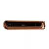 Capa tipo carteira dbramante1928 Lynge para Samsung Galaxy S23 Ultra, tan, 3 compartimentos para cartões, compatível com ecrã 17,3 cm (6,8