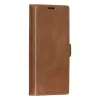Capa tipo carteira dbramante1928 Lynge para Samsung Galaxy S23 Ultra, tan, 3 compartimentos para cartões, compatível com ecrã 17,3 cm (6,8