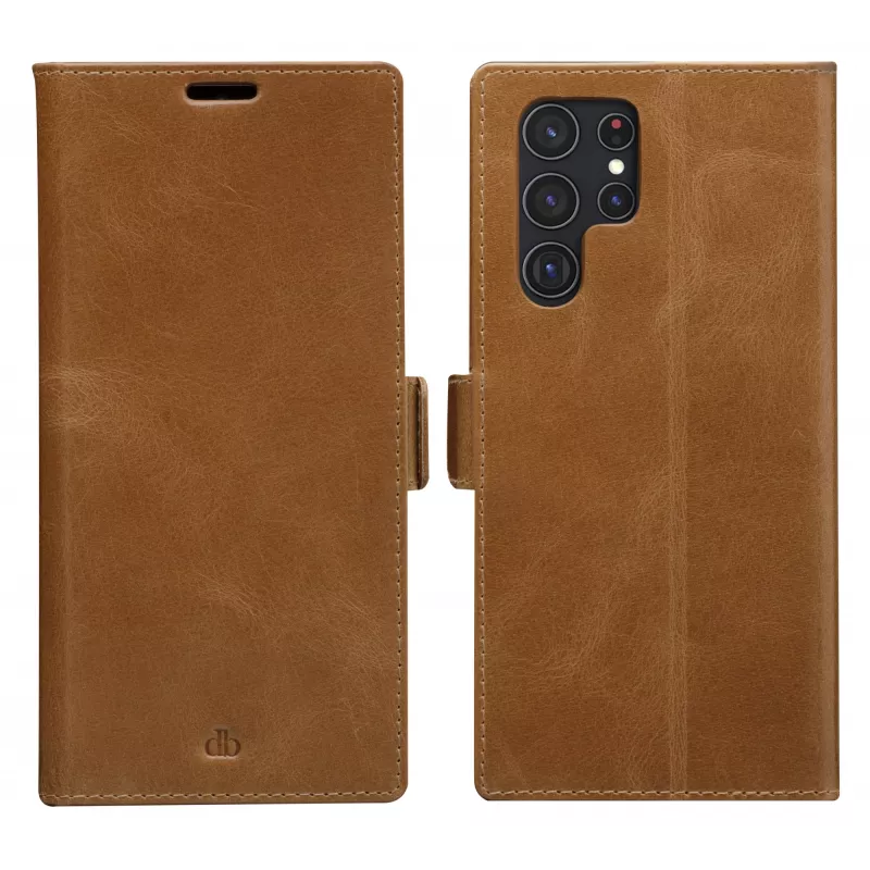 Capa tipo carteira dbramante1928 Copenhagen fina para Samsung Galaxy S22 Ultra, ecrã 6,8