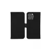 Capa tipo carteira dbramante1928 iPhone 14 Pro Max preto 3 compartimentos para cartões