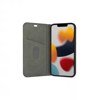 Capa tipo carteira dbramante1928 Bulk Bergen para iPhone 13 Pro Max — preto, 6,7