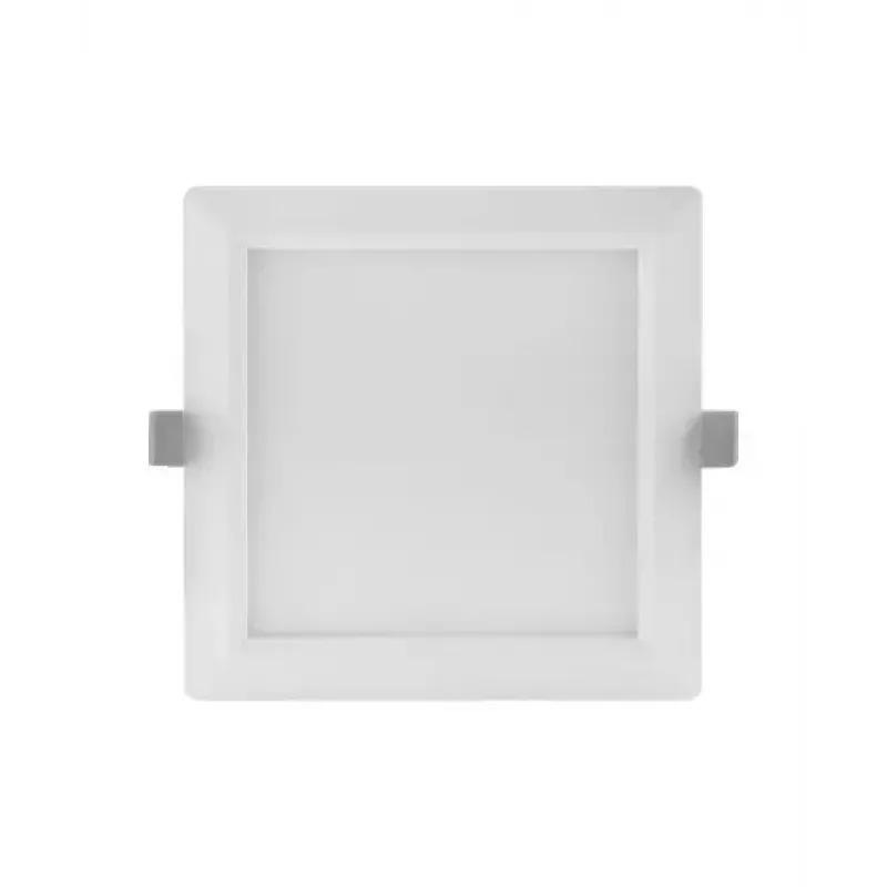 Luz de teto LEDVANCE DL fina SQ 210 18 W 4000 K WT — quadrada, 225×225×30 mm, branco frio