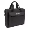 Manhattan London Mala para portátil 12,5 polegadas, Top-Loader, Preto, LOW COST, compartimento para acessórios, alça de ombro (amovível), mala para portátil, três anos de garantia