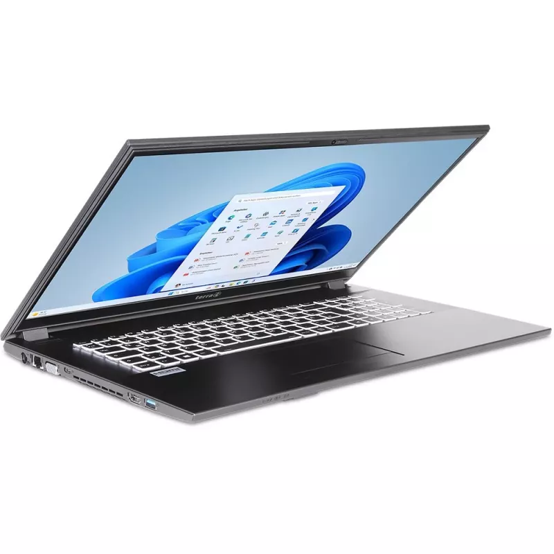 TERRA MOBILE 1716R Intel® Core™ i3 i3-1315U Portátil 43,9 cm (17,3 polegadas) Full HD 8 GB DDR4-SDRAM 500 GB SSD Wi-Fi 6 (802.11ax) Windows 11 Home Alemão Cinzento