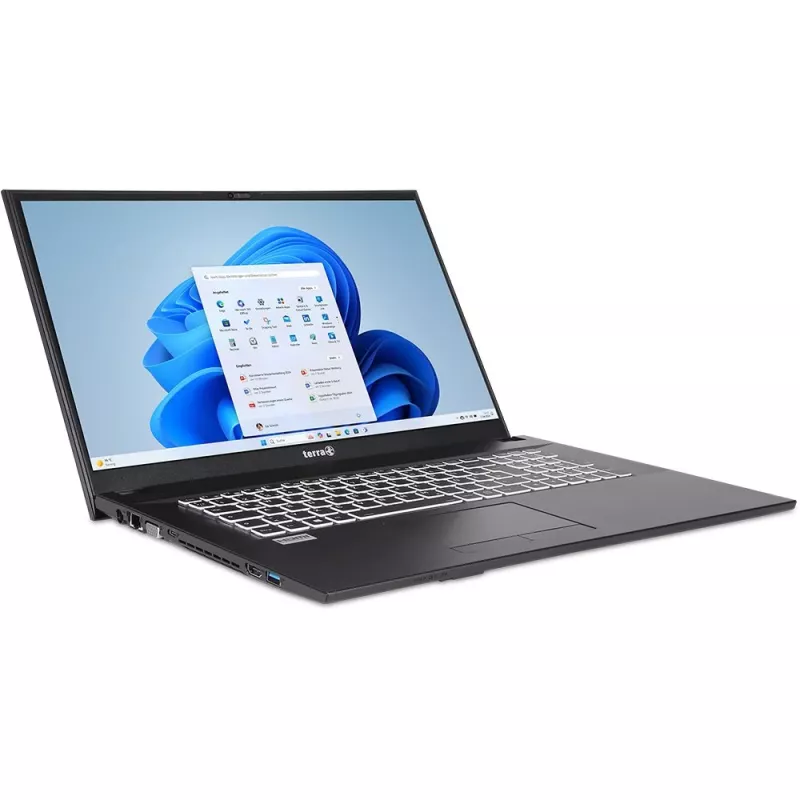 TERRA MOBILE 1716R Intel® Core™ i3 i3-1315U Portátil 43,9 cm (17,3 polegadas) Full HD 8 GB DDR4-SDRAM 500 GB SSD Wi-Fi 6 (802.11ax) Windows 11 Home Alemão Cinzento