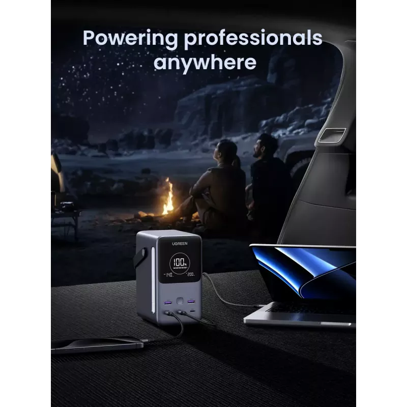 Ugreen Nexode Powerbank 48000 mAh Lítio Cinzento
