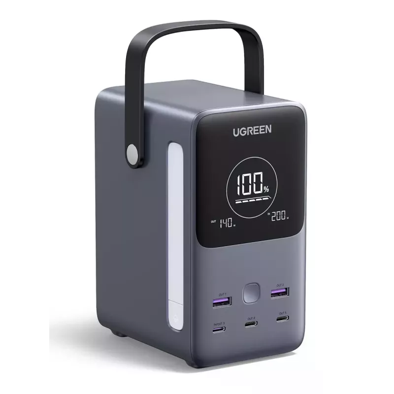 Ugreen Nexode Powerbank 48000 mAh Lítio Cinzento