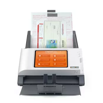 Plustek eScan A350 Enterprise ADF + Digitalizador com alimentação manual 600 x 600 DPI A4 preto, branco