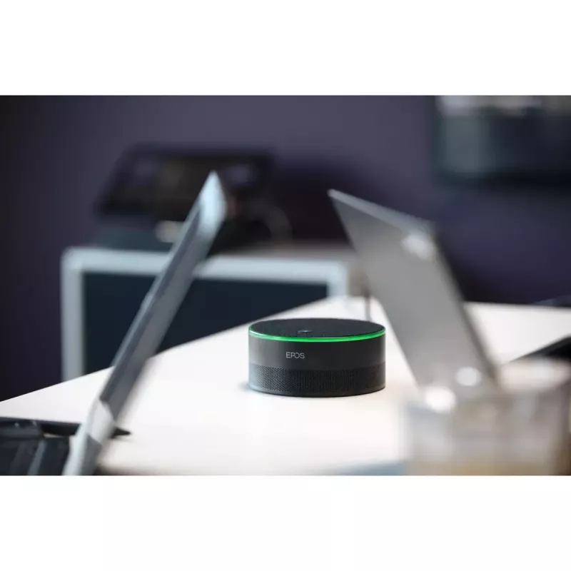 Sistema de audioconferência de grupo EPOS EXPAND Capture 5 — microfone omnidirecional, 20–8000 Hz, alumínio/plástico, preto, 123×315,6×53 mm