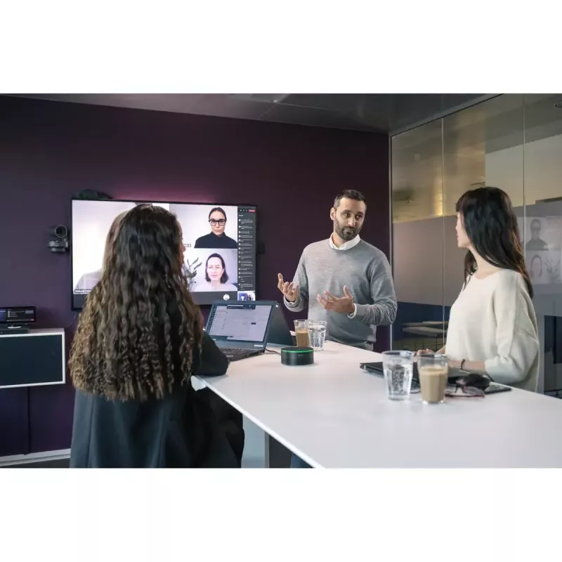 Sistema de audioconferência de grupo EPOS EXPAND Capture 5 — microfone omnidirecional, 20–8000 Hz, alumínio/plástico, preto, 123×315,6×53 mm