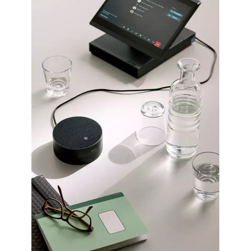 Sistema de audioconferência de grupo EPOS EXPAND Capture 5 — microfone omnidirecional, 20–8000 Hz, alumínio/plástico, preto, 123×315,6×53 mm