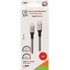 Cabo USB 2GO 797512 USB 3.2 Gen 2 1,2 m USB C Preto Prateado