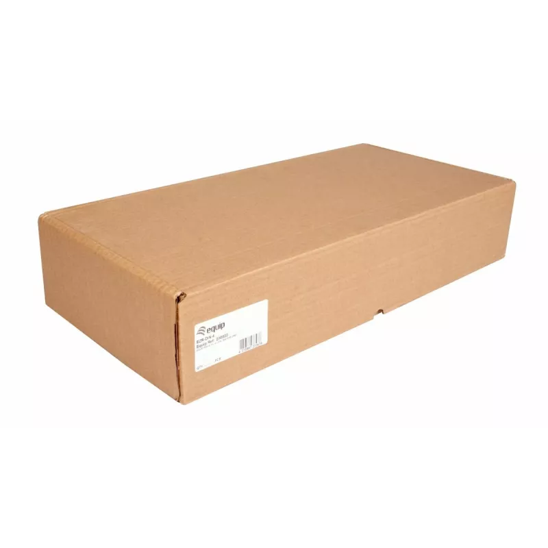 Calha para rack EQUIP EZR-DIN-3 — 19 polegadas (48,3 cm) 3HE DIN, RAL7035 cinzento, largura 485 mm, profundidade 150 mm