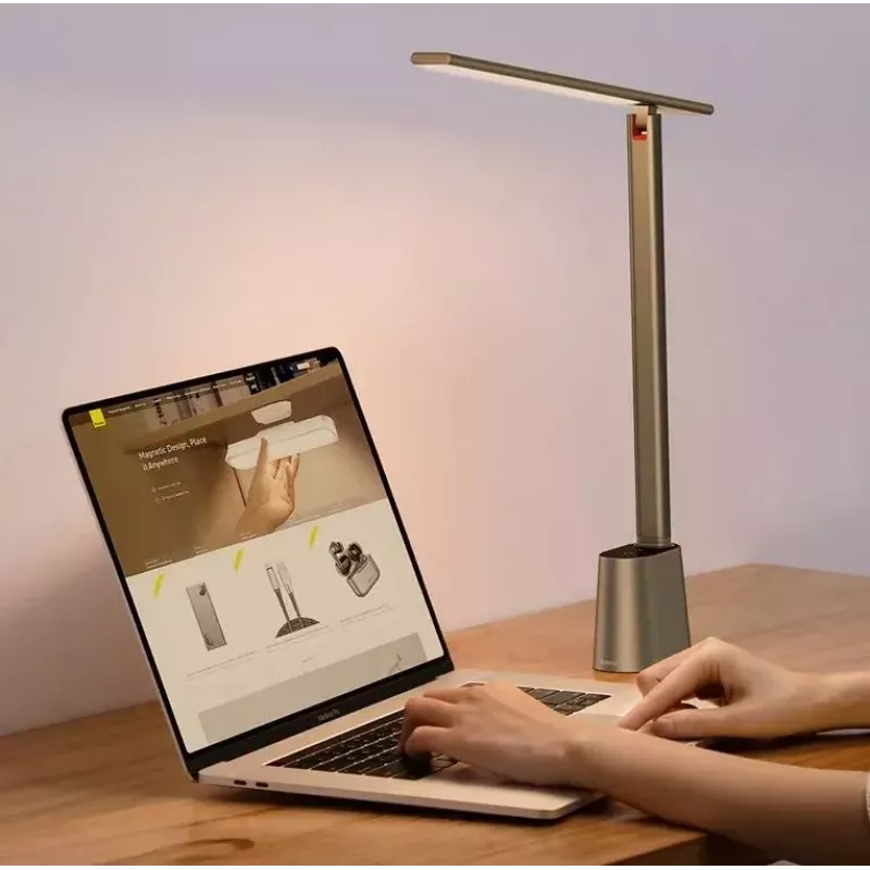 Candeeiro de mesa Baseus Smart Eye 5W cinzento 32 lâmpadas 4000K