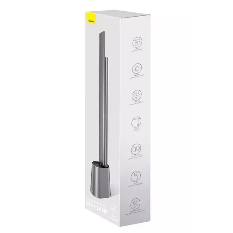 Candeeiro de mesa Baseus Smart Eye 5W cinzento 32 lâmpadas 4000K