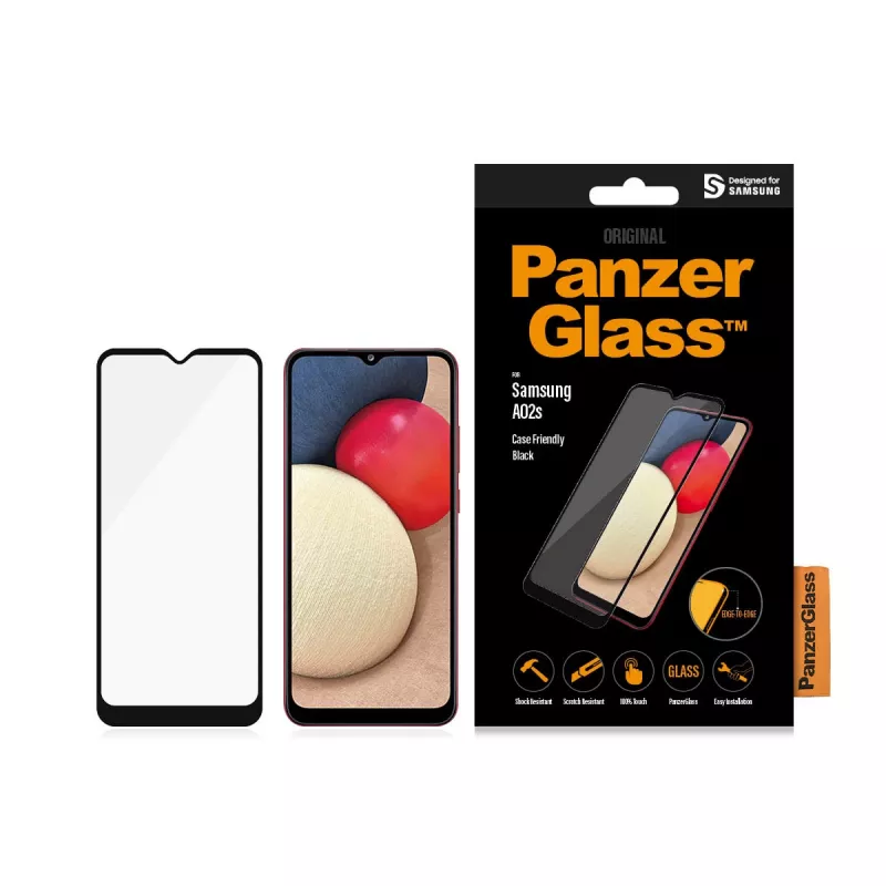 Vidro protetor de ecrã PanzerGlass Samsung Galaxy A02s