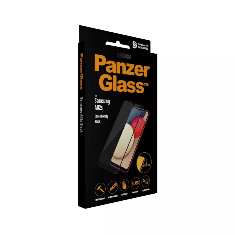 Vidro protetor de ecrã PanzerGlass Samsung Galaxy A02s