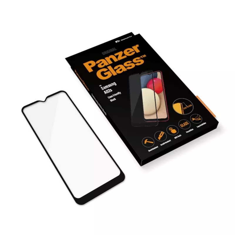 Vidro protetor de ecrã PanzerGlass Samsung Galaxy A02s