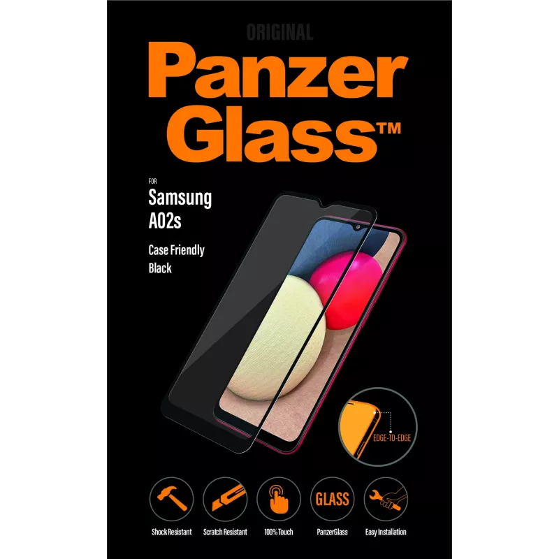 Vidro protetor de ecrã PanzerGlass Samsung Galaxy A02s