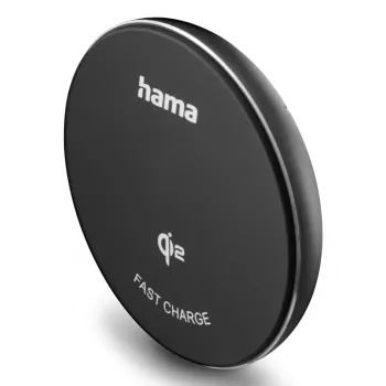 Carregador móvel Hama 00201735 smartphone preto USB carregamento sem fios carregamento rápido interior