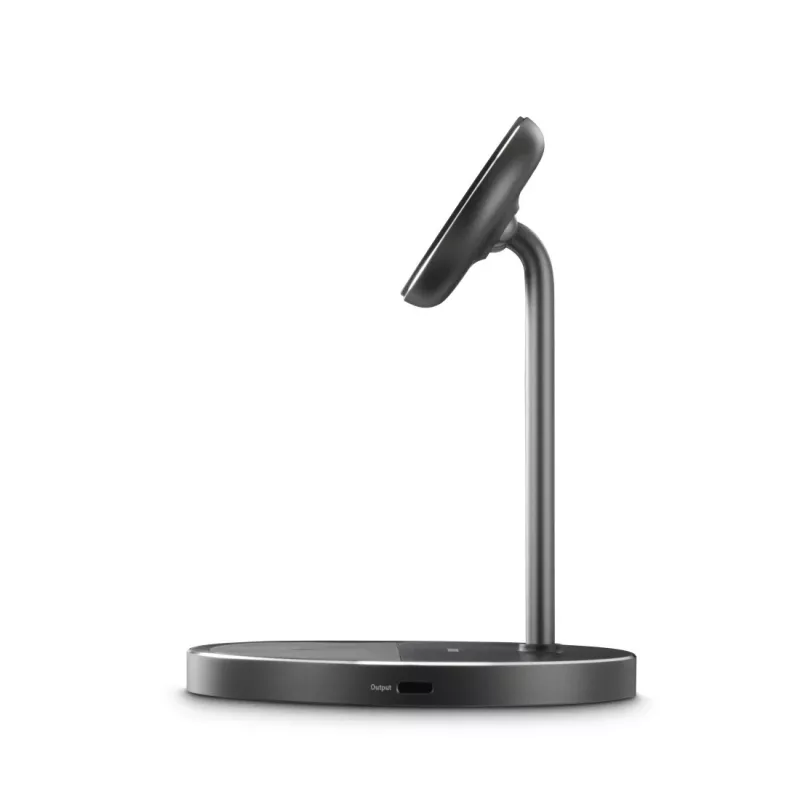 Carregador Hama 00201738 para dispositivos móveis auscultadores, smartphone preto USB carregamento sem fios função de carregamento rápido interior