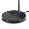 Carregador Hama 00201738 para dispositivos móveis auscultadores, smartphone preto USB carregamento sem fios função de carregamento rápido interior