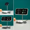 Carregador Hama 00201738 para dispositivos móveis auscultadores, smartphone preto USB carregamento sem fios função de carregamento rápido interior
