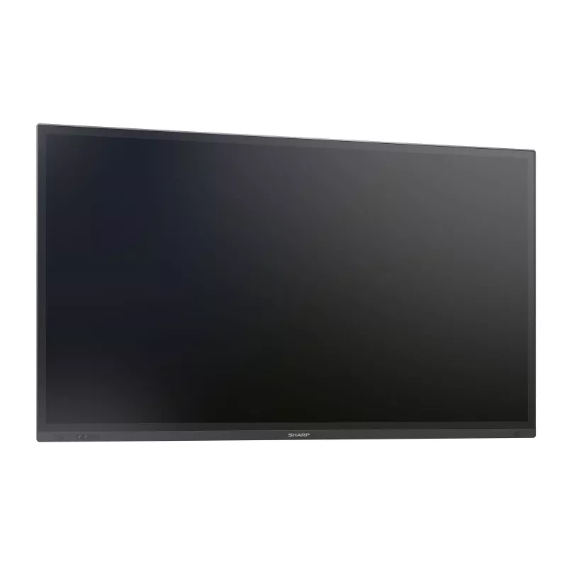Ecrã plano de sinalização digital Sharp PN-LA752 190,5 cm (75 polegadas) LCD 500 cd/m² 4K Ultra HD preto ecrã tátil 24/7