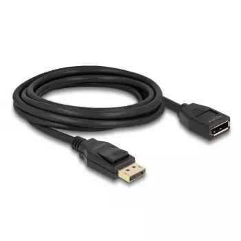 Cabo de extensão DisplayPort 1.2 DeLOCK 4K 60 Hz 3 m