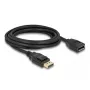 Cabo de extensão DisplayPort 1.2 DeLOCK 4K 60 Hz 3 m