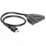 Comutador de vídeo HDMI DeLOCK 87619