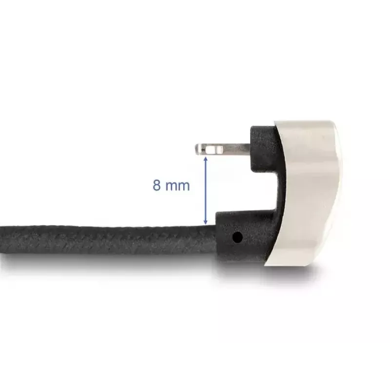 Cabo de dados e carregamento DeLOCK USB Type-C para Lightning 1 m 3 A