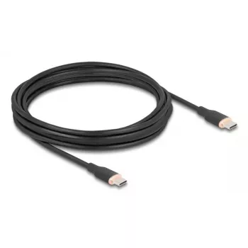 Cabo USB DeLOCK USB 2.0 4m USB-C preto 81240